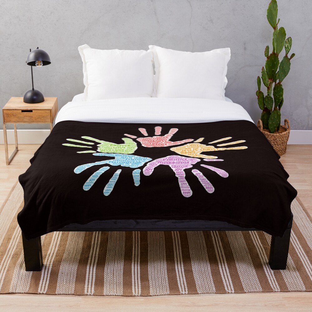 Marriage Registry Throw Blanket