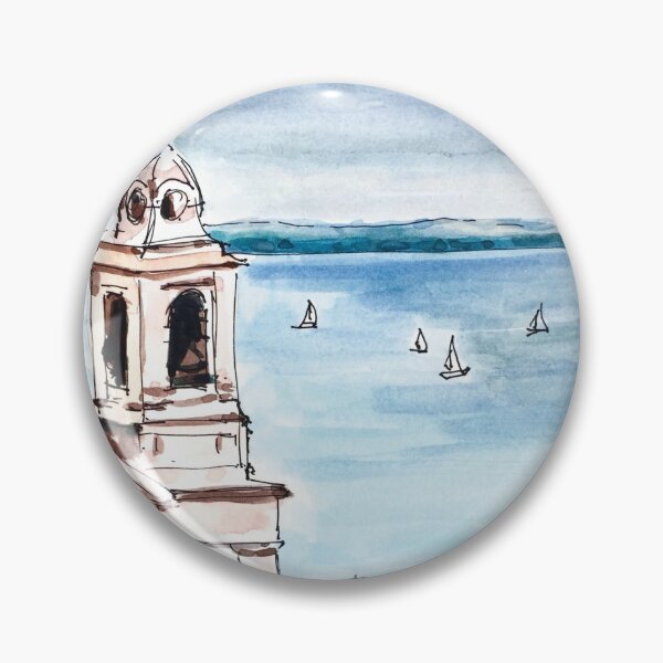 Item preview, Lisbon Cityscape Portugal designed and sold by TheJoeyStudio.