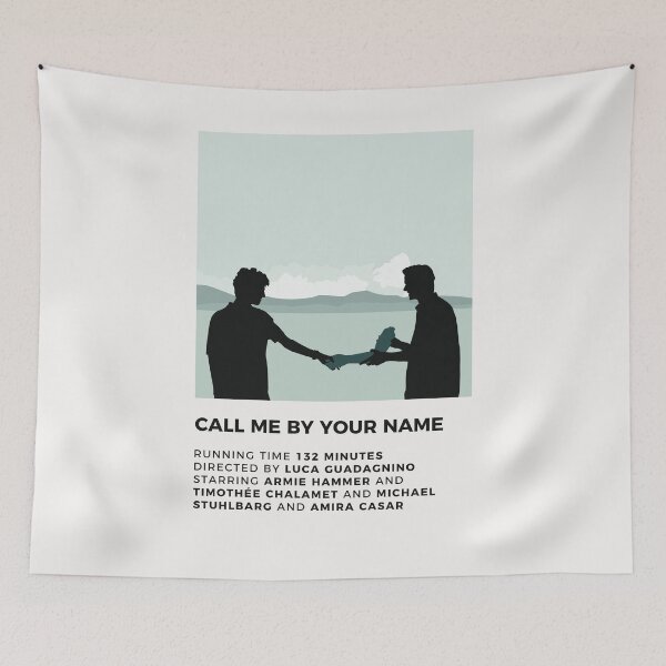 Item preview, Call Me By Your Name Minimalist Poster designed and sold by honeydesigns.