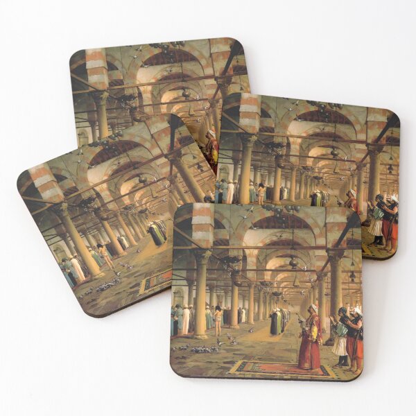 Item preview, A powerful man in the temple vintage art - Jean-Léon Gérôme designed and sold by Vintage Designs +.