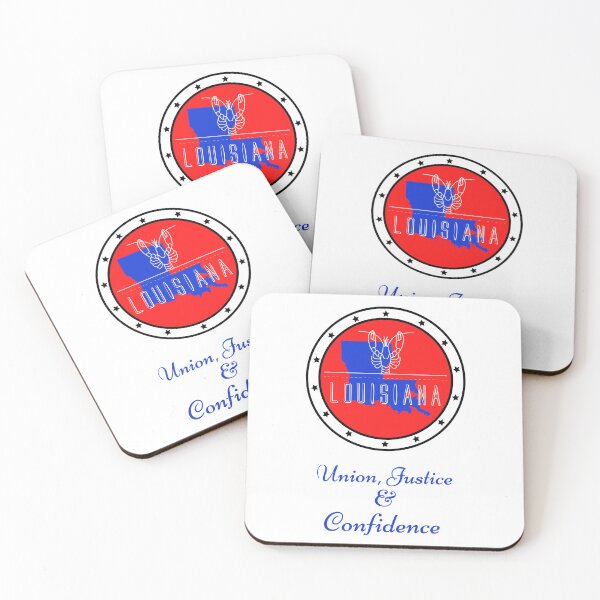 Item preview, Louisiana state motto- Union justice and confidence  designed and sold by The Logical Being.
