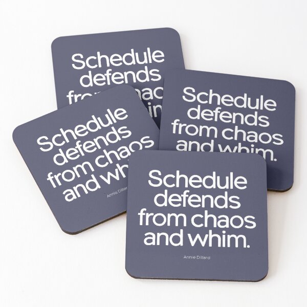 Item preview, Schedule Defends From Chaos designed and sold by x1brett.