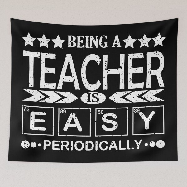 Item preview, being a teacher is easy designed and sold by YAHIA-14.