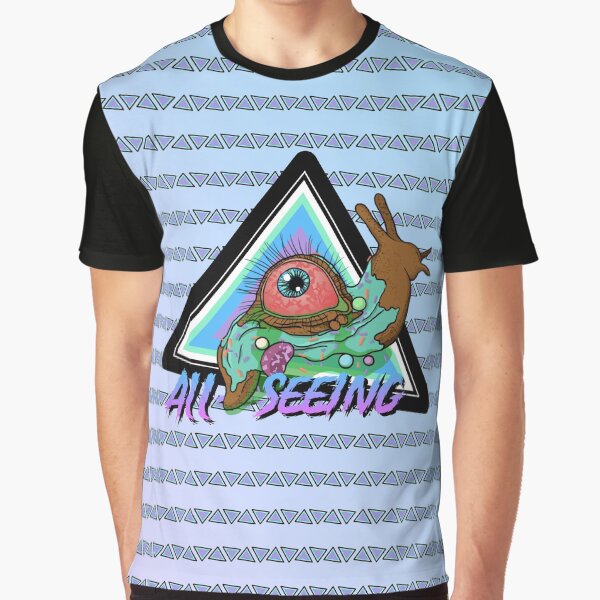 All-Seeing Snail Graphic T-Shirt