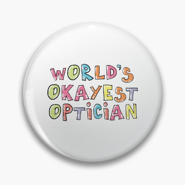 Item preview, World's Okayest Optician Gift Idea designed and sold by betternotes.
