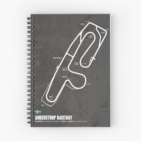 Item preview, Anderstorp Raceway designed and sold by Mapstars.