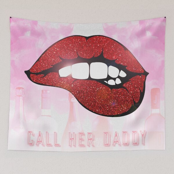 Item preview, Call Her Daddy Tapestry designed and sold by CollegeArt.
