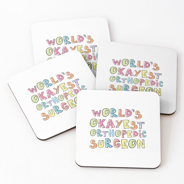 Item preview, World's Okayest Orthopedic Surgeon Gift Idea designed and sold by betternotes.