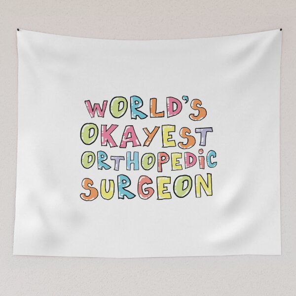 Item preview, World's Okayest Orthopedic Surgeon Gift Idea designed and sold by betternotes.