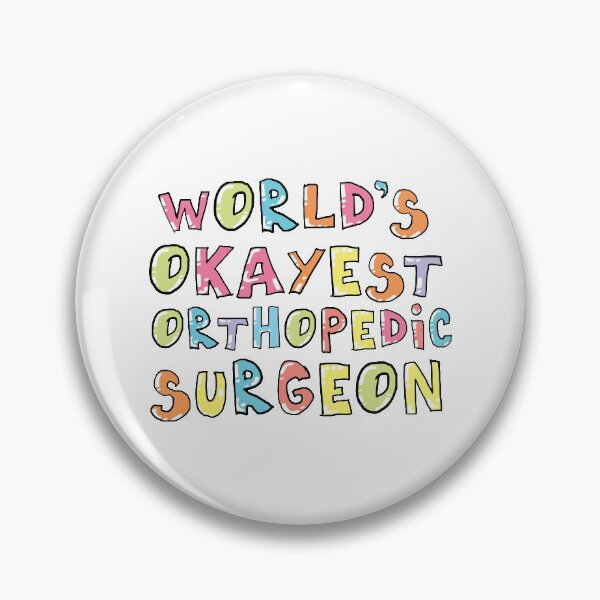 Item preview, World's Okayest Orthopedic Surgeon Gift Idea designed and sold by betternotes.