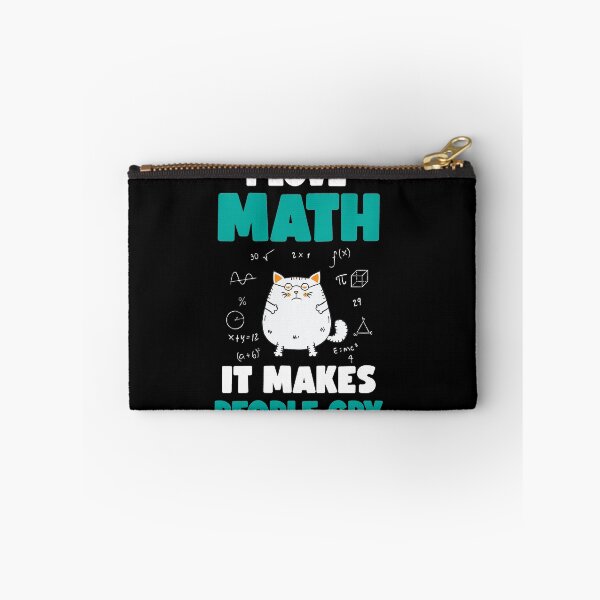 Item preview, I love math cat - funny math quote designed and sold by Lenny Stahl.