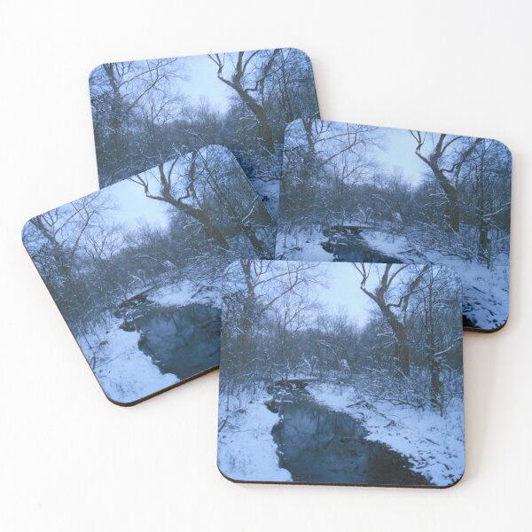 Item preview, Winter Twilight at the Creek--Eastward designed and sold by MarjorieB.