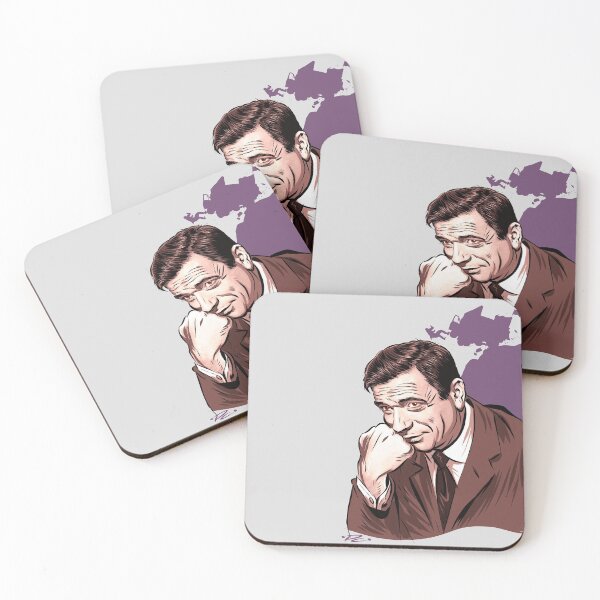 Item preview, Yves Montand - An illustration by Paul Cemmick designed and sold by TIGERDAVER.