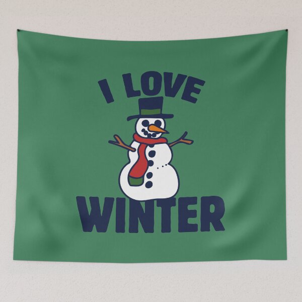 Item preview, I love Winter designed and sold by FrictionMaxxing.