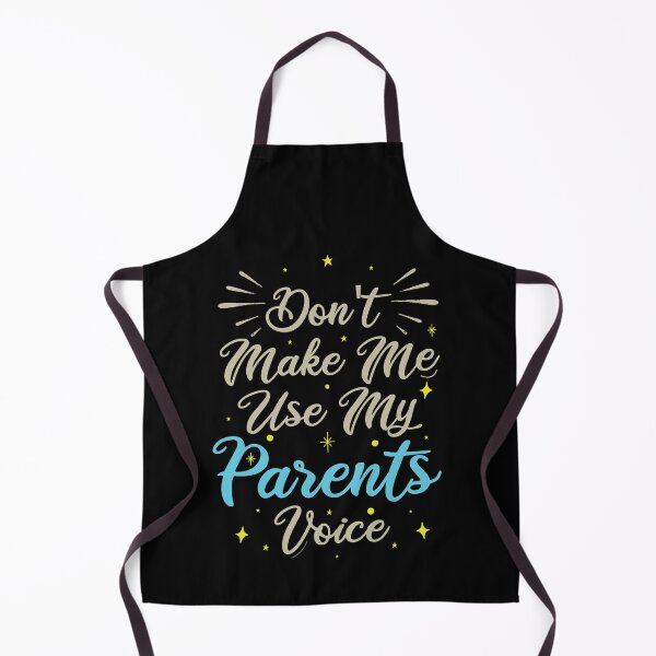Item preview, Don't Make Me Use My Parents Voice, Cute Funny Gift Ideas For Parents designed and sold by awesomedraw.