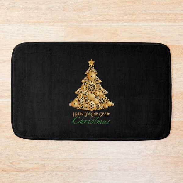 Item preview, I Run On One Gear: Christmas! designed and sold by PawsitiveMum.