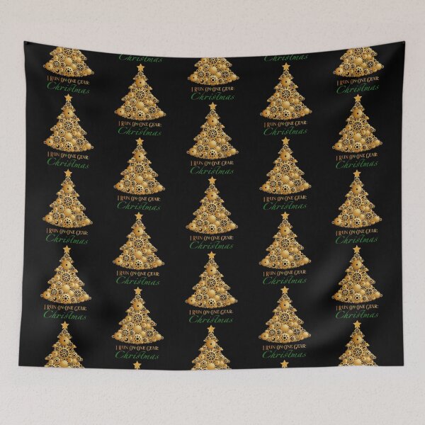 Item preview, I Run On One Gear: Christmas! designed and sold by PawsitiveMum.