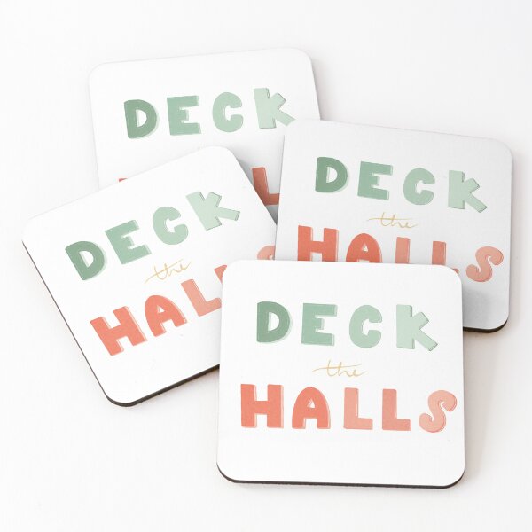 Item preview, deck the halls  designed and sold by abategraphics.