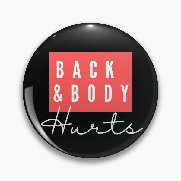 Item preview, Back and Body Hurts, Yoga designed and sold by Echo Dusk.
