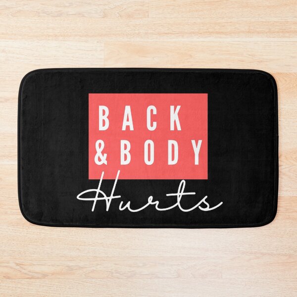 Item preview, Back and Body Hurts, Yoga designed and sold by Echo Dusk.