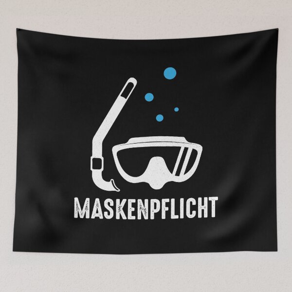 Item preview, Mask compulsory Diver mask Funny diving goggles designed and sold by Lenny Stahl.