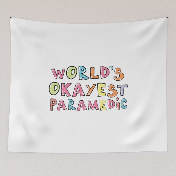 Item preview, World's Okayest Paramedic Gift Idea designed and sold by betternotes.
