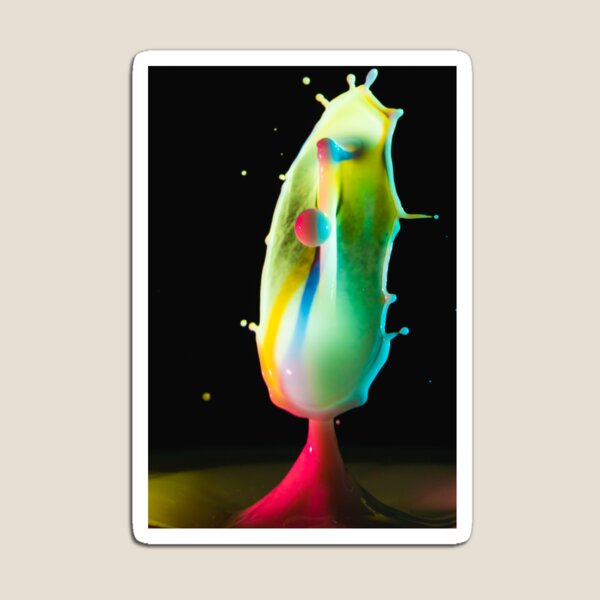 Rainbow Splash Magnet