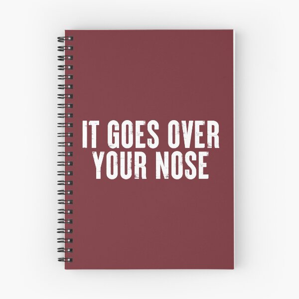 Item preview, It Goes Over Your Nose #03 designed and sold by SalahBlt.