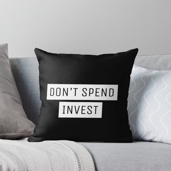 Item preview, Invest, Don't Spend Investing designed and sold by OldCamp.