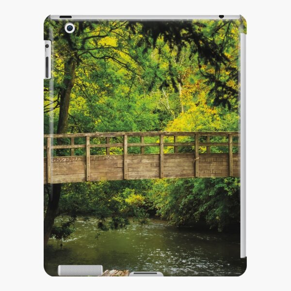 Bridge in a Peaceful Forest iPad Snap Case