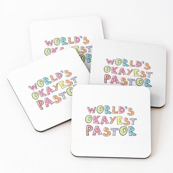 Item preview, World's Okayest Pastor Gift Idea designed and sold by betternotes.