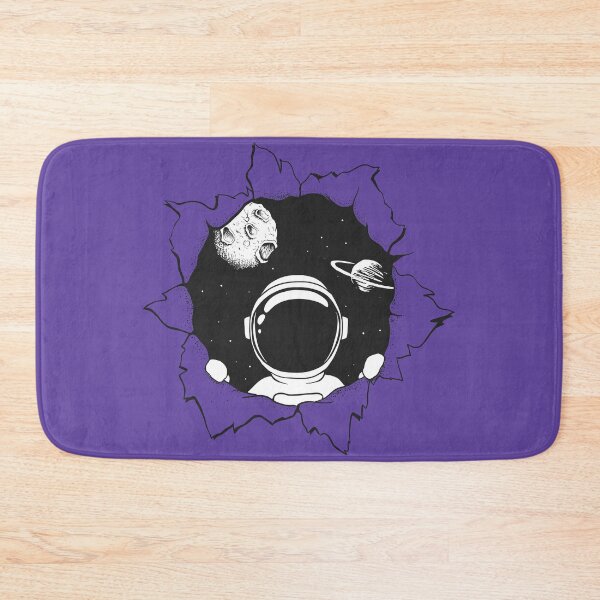 Item preview, Cute Astronaut making a hole breaking out from space galaxy into new universe designed and sold by NiAArtland.