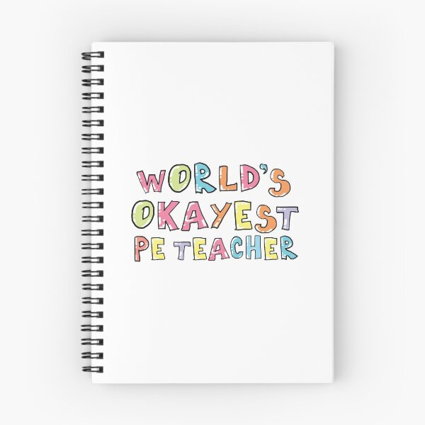 Item preview, World's Okayest PE Teacher Gift Idea designed and sold by betternotes.