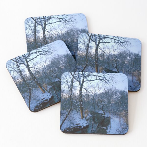 Item preview, Winter Twilight at the Creek--Westward designed and sold by MarjorieB.