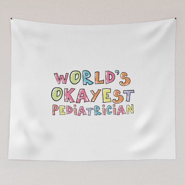 Item preview, World's Okayest Pediatrician Gift Idea designed and sold by betternotes.