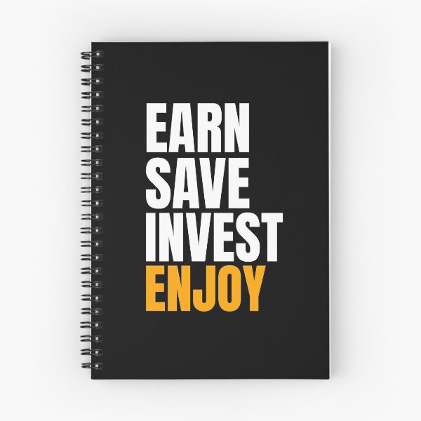 Item preview, Earn, Save, Invest, Enjoy Investing designed and sold by OldCamp.