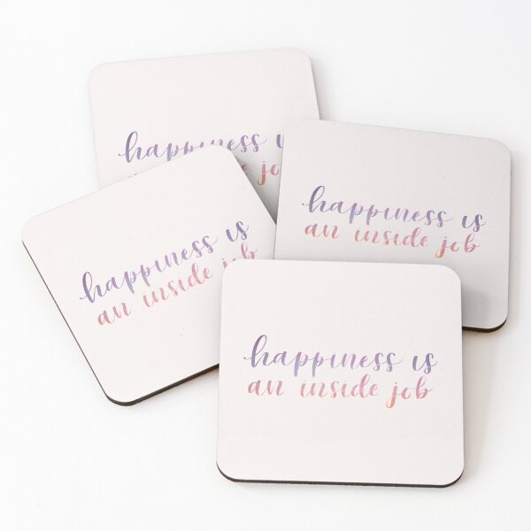 Item preview, Happiness is an Inside Job designed and sold by MadeByMeera.