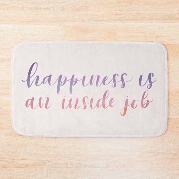 Item preview, Happiness is an Inside Job designed and sold by MadeByMeera.