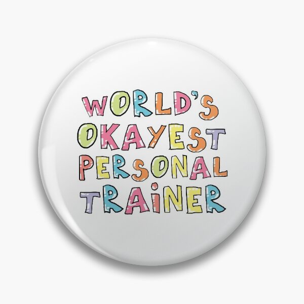Artikelvorschau, World's Okayest Personal Trainer Gift Idea entworfen und verkauft von betternotes.