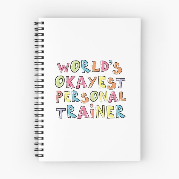 Item preview, World's Okayest Personal Trainer Gift Idea designed and sold by betternotes.