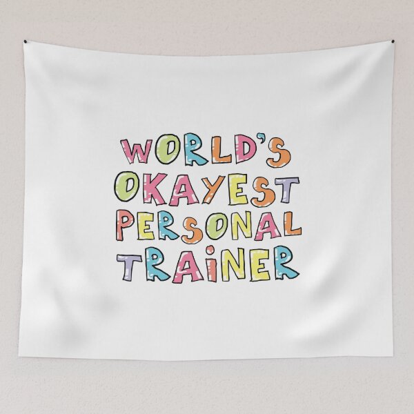 Artikelvorschau, World's Okayest Personal Trainer Gift Idea entworfen und verkauft von betternotes.