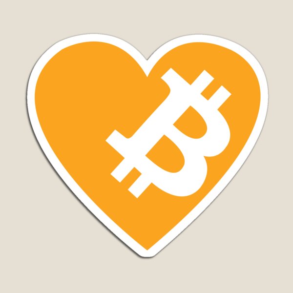 Artikelvorschau, Lovely Bitcoin Heart entworfen und verkauft von mildlyironic.