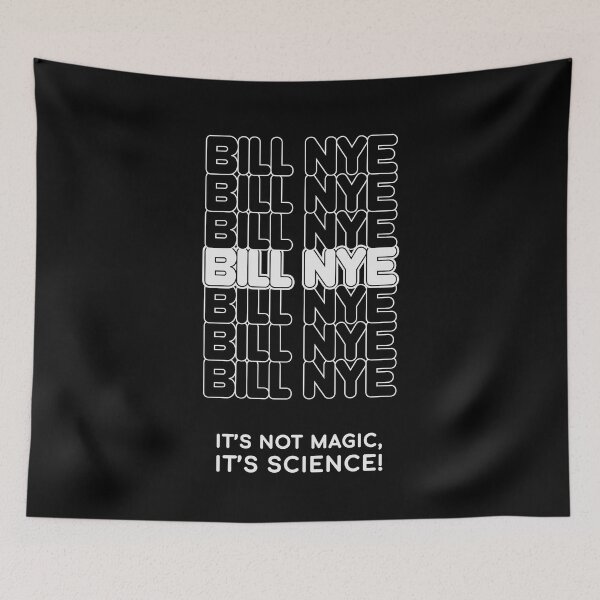 Item preview, Bill Nye It's Not Magic, It's Science! designed and sold by Art by s2ray.