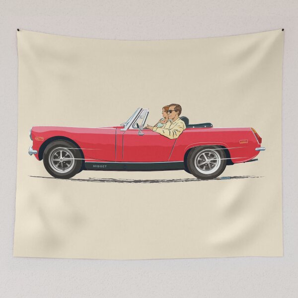 Item preview, Tartan Red coloured Mk3 Midget. designed and sold by Bigs66.