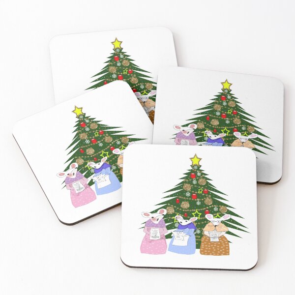 Item preview, 3 carol singers  designed and sold by Josephine Mulholland.