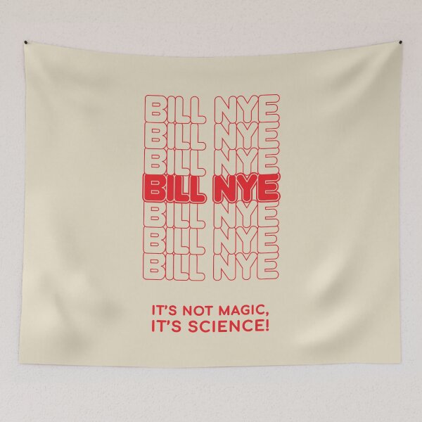 Item preview, Bill Nye It's Not Magic, It's Science! designed and sold by Art by s2ray.