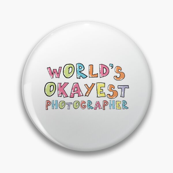 Item preview, World's Okayest Photographer Gift Idea designed and sold by betternotes.