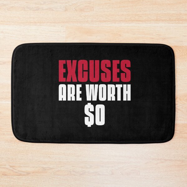 Item preview, Las excusas valen $ 0 para invertir designed and sold by OldCamp.