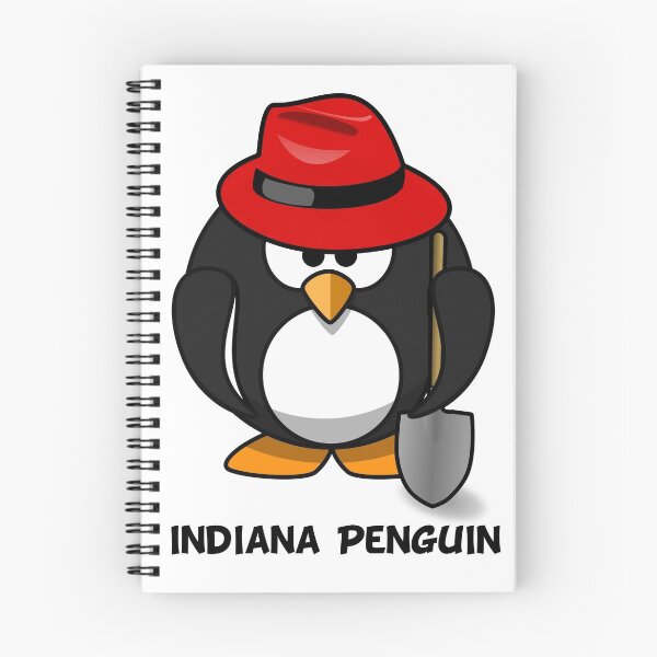 Item preview, Hilarious & Intriguing Indiana Penguin Design designed and sold by jglawson676.