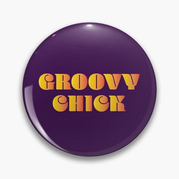 Item preview, groovy chick designed and sold by cKlears.